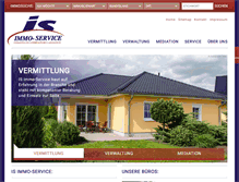 Tablet Screenshot of immo-service.at